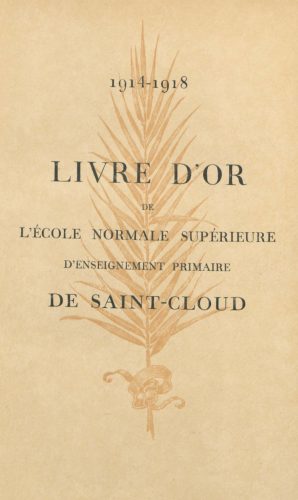Livre d'or de l'ENS