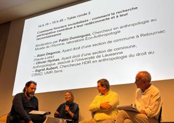 Table ronde 2 - Communs fonciers invisibilisés : comment la recherche participative contribue à leur redécouverte et à leur reconnaissance