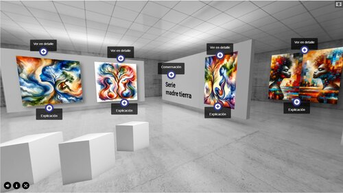 Salle d'exposition virtuelle