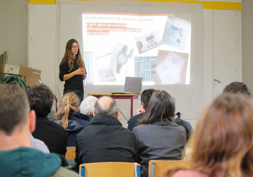 Présentation du projet low-tech par Florence Drouet