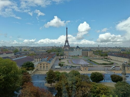 La vue depuis l'UNESCO