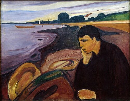 La mélancolie vue par Edvard Munch