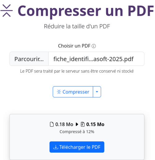 FramaPDF, une alternative libre à iLovePDF et SmallPDF